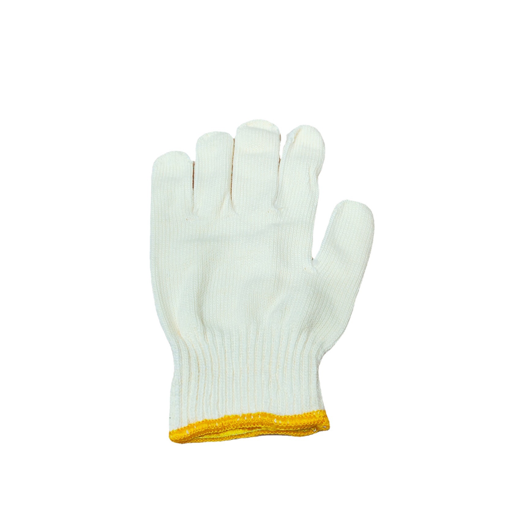 Cotton White Woolen Gloves